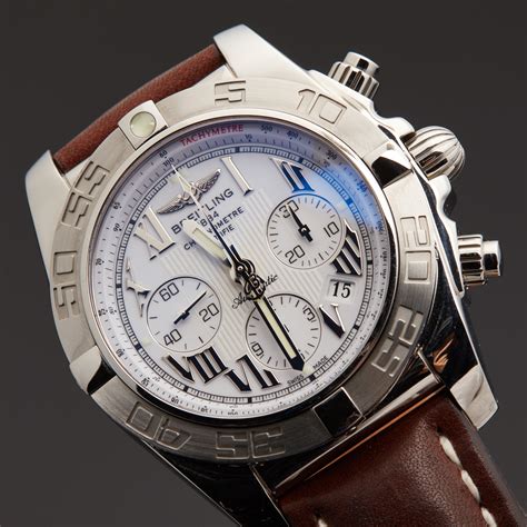 pre owned breitling chronomat.